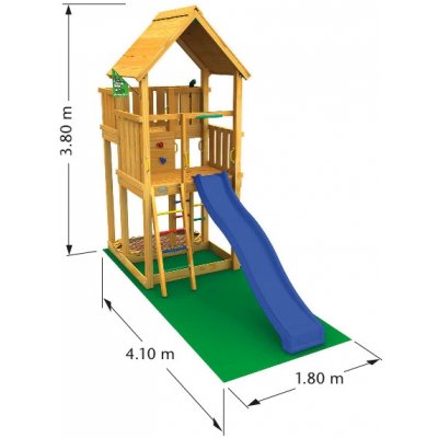 Jungle hrací sestava PALACE bez skluzavky – Zboží Mobilmania