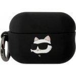 Karl Lagerfeld AirPods Pro 2 cover Silicone Choupette Head 3D KLAP2RUNCHK – Hledejceny.cz