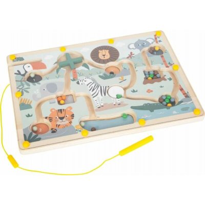small foot Magnetické bludiště Safari – Zboží Mobilmania