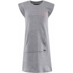 Alpine Pro Hudero dětské šaty šedá – Zboží Dáma