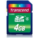 Transcend SDHC Class 4 4 GB TS4GSDHC4