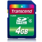 Transcend SDHC Class 4 4 GB TS4GSDHC4 – Zboží Živě