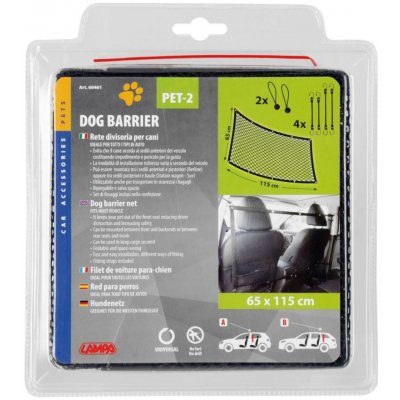 Lampa 60461 Dog Barrier Pet-2 Ochranná síť pro psa 115 x 65 cm – Sleviste.cz