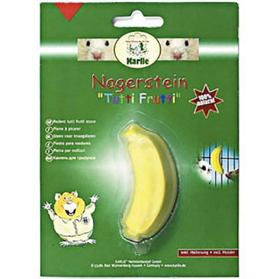 Flamingo Minerální kámen pro hlodavce - banán 25 g – Zboží Mobilmania