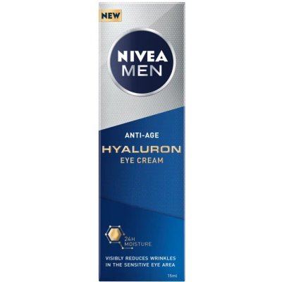 Nivea Men Hyaluron Anti-Age Eye Cream 15 ml – Zboží Mobilmania