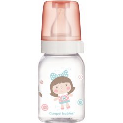 Canpol babies skleněná lahvička zelená 120 ml