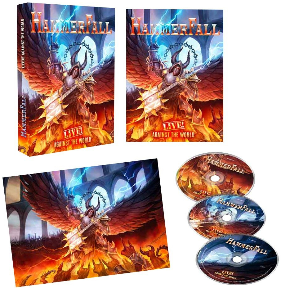 Hammerfall: Live! Against The World 2CD+Blu-ray: CD od 649 Kč - Heureka.cz