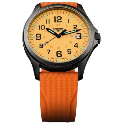 Traser P67 Officer Pro GunMetal Orange silikon