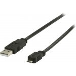 Valueline VLCP60505B10 USB 2.0 - micro USB, 1m, černý – Zbozi.Blesk.cz