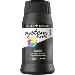 Daler Rowney System3 akrylová barva mars black 500 ml 1 ks – Hledejceny.cz