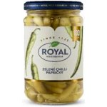 Royal Zelené chilli papričky 280 g – Zboží Dáma