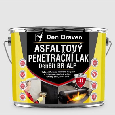 Den Braven - asfaltový penetrační lak DenBit BR–ALP 4,5 kg – Hledejceny.cz