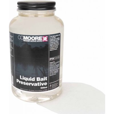 CC Moore tekuté potravy 500 ml Liquid Bait Preservative – Zboží Dáma