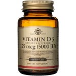 Solgar Vitamin D3 125 mcg (5000 IU) 100 kapslí – Hledejceny.cz