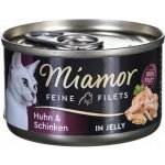 Miamor Feine Filets kuře & šunka 100 g – Zboží Mobilmania