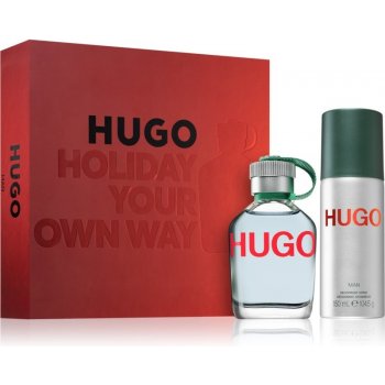 Hugo Boss Hugo Man EDT 75 ml + deospray 150 ml dárková sada od 899 Kč -  Heureka.cz