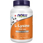 NOW Foods L-Lysin 500 Vegan 100 kapslí – Hledejceny.cz