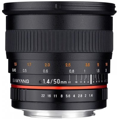 Samyang 50mm f/1.4 AS UMC Canon