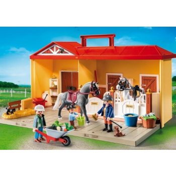 Playmobil 5671 Přenosná koňská stáj