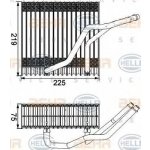 BEHR HELLA SERVICE Výparník klimatizace BHS 8FV 351 210-541 – Zbozi.Blesk.cz