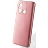 Pouzdro a kryt na mobilní telefon Xiaomi 1Mcz Metallic TPU Xiaomi Redmi 12C, Poco C55 růžové