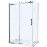 EBS Dragon Sprchové dveře 130 cm, čiré sklo, chrom – Hledejceny.cz