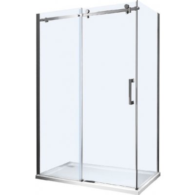 EBS Dragon Sprchové dveře 130 cm, čiré sklo, chrom – Zboží Mobilmania