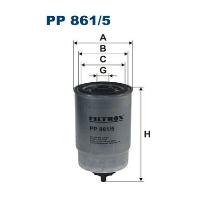 Palivový filtr Filtron PP861/5 – Hledejceny.cz