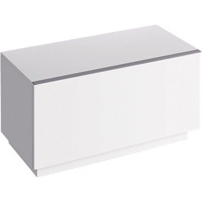 Geberit iCon boční skříňka se zásuvkou, stojící na podlaze 89x47,7x47,2 cm, lak matný, bílá (841090000)