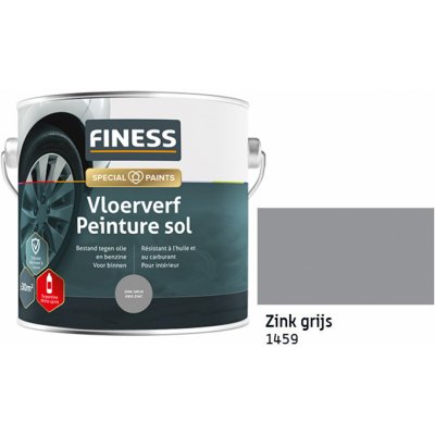 Finnes 1459 SPS Barva na betonovou podlahu 2,5 l zinková šedá – HobbyKompas.cz