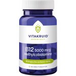Solgar Methylcobalamin, Vitamin B12, 5000 mcg, 30 pastilek – Hledejceny.cz