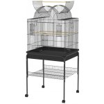 PawHut klec ocel 63 x 53 x 144 cm černá – Sleviste.cz