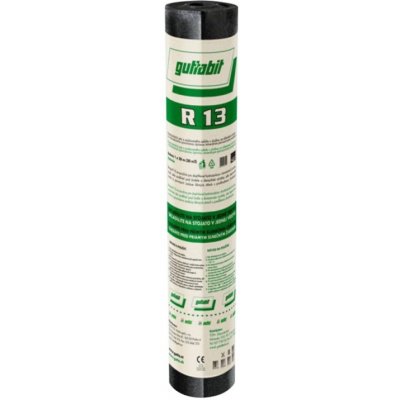 Asfaltový pás Guttabit R 13 černá 1 x 15 m – HobbyKompas.cz