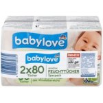 Babylove Sensitive vlhčené ubrousky 2 x 80 ks 160 ks – Hledejceny.cz