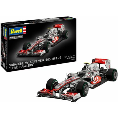 Revell Vodafone McLaren Mercedes MP4-25 Lewis Hamilton Model Kit 07096 1:24 – Zboží Dáma