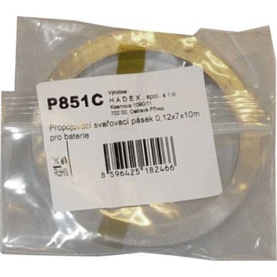 Propojovací svařovací pásek 0,12x7x10m pro baterie – Zbozi.Blesk.cz