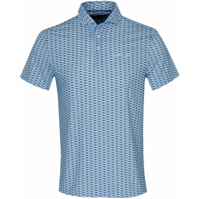 Ralph Lauren RLX Printed AirLow SS Polo panske Light/Pastel Blue