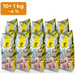 GANUCI Delicato 80% Arabica zrnková 10 x 1 kg – Hledejceny.cz