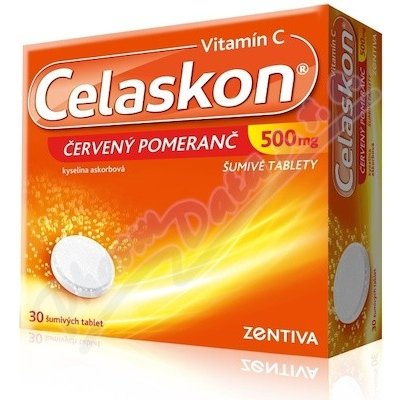 CELASKON ČERVENÝ POMERANČ POR 500MG TBL EFF 30(3X10) – Hledejceny.cz
