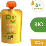 Beggs BIO Kiwi a banán 120 g – Zboží Dáma