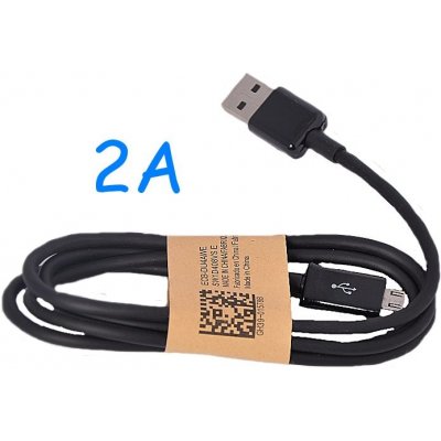 Microcig Univerzální USB-MICRO kabel 2000mA černý – Zbozi.Blesk.cz