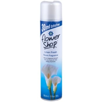 Flower Shop Linen Fresh osvěžovač vzduchu ve spray 330 ml