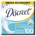Discreet Deo Spring Breeze multiform slipové intimní vložky pro každodenní použití 100 kusů