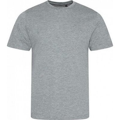 Moderní měkké směsové tričko Just Ts šedá melír JT001