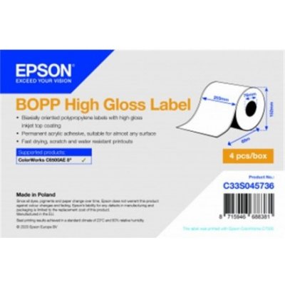 Epson 203mm x 68m, bílá C33S045736 – Zboží Dáma