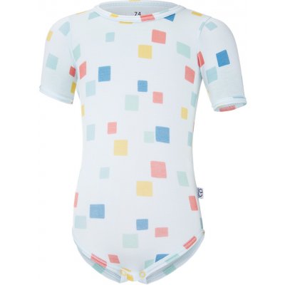 Little Angel Body tenké tričko TISK KR Outlast® bleděmodrá kostičky – Hledejceny.cz