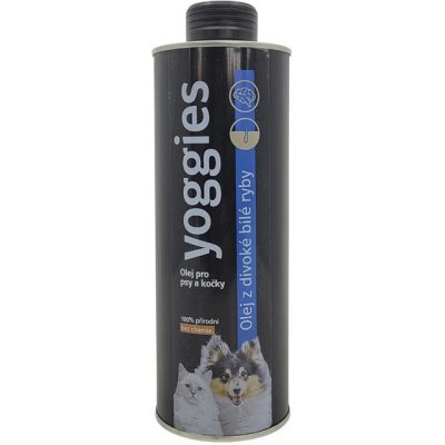 Yoggies za studena lisovaný olej z bílé divoké ryby v luxusním balení 50 0 ml – Hledejceny.cz
