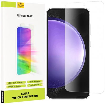 Techsuit ochranné sklo 9H pro Samsung Galaxy S23 FE KP29210 – Zboží Živě