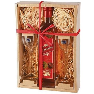 Kitl Medovina na zahřátí 0,5 l (dárkové balení 2 sklenice) – Zboží Dáma