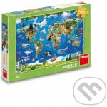 Dino Mapa zvířat 100 dílků – Sleviste.cz